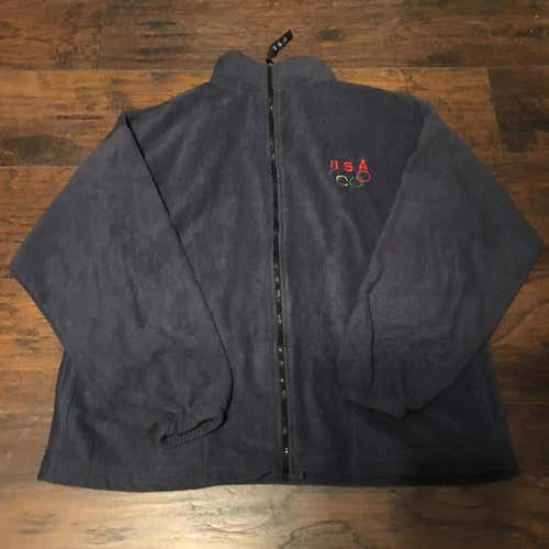 Team USA Fleece zip up jacket