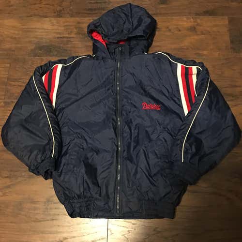 New England Patriots Youth Puffer Winter Jacket