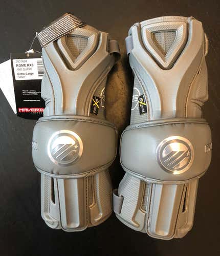 BNWT Pair Maverik Rome RX3 Arm Guards- Gray XL