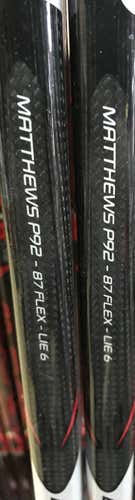 New Bauer Vapor X900 Lite Matthews P92 87 Flex Lie 6 RH