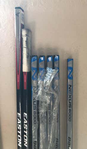 New And Used Sticks From CCM, Warrior, Easton, and Bauer