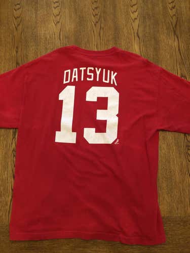 Pavel Datsyuk Redwings Reebok shirt
