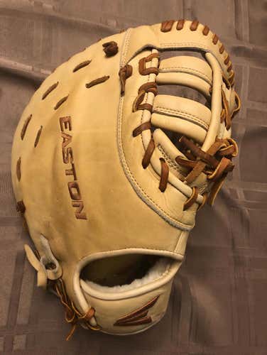 Easton 12.75 Inch First Baseman’s Mitt. Slightly Broken In Never Game Used