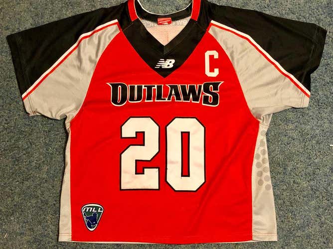 Denver Outlaws Jeremy Sieverts Game Worn Jersey
