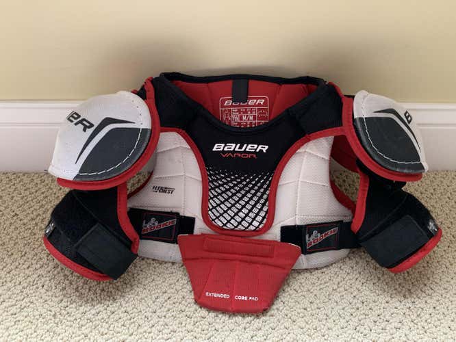 Bauer Lil Rookie Shoulder Pads - Youth Medium