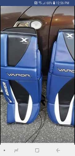 New Bauer Goalie Leg Pads Senior