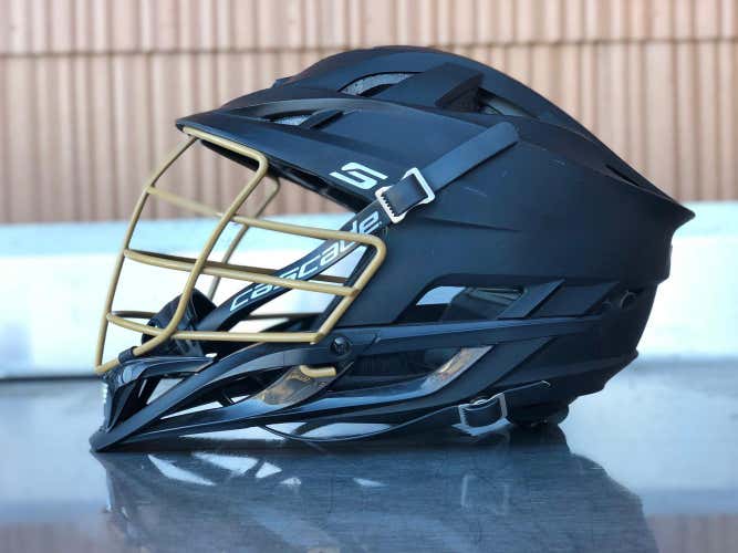 Midnight Black Cascade S Helmet (EXCELLENT CONDITION)