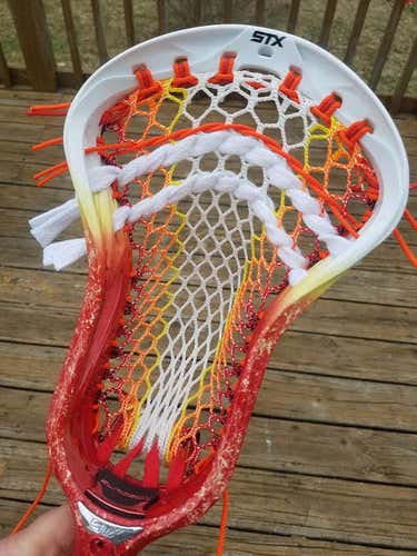 Calvert Hall Lacrosse Red Yellow STX SURGEON 700 Stallion HAVOK ULTRA POWER