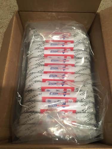 36 Pair Sportstape 108” Wide Wax White - 2X Tracer