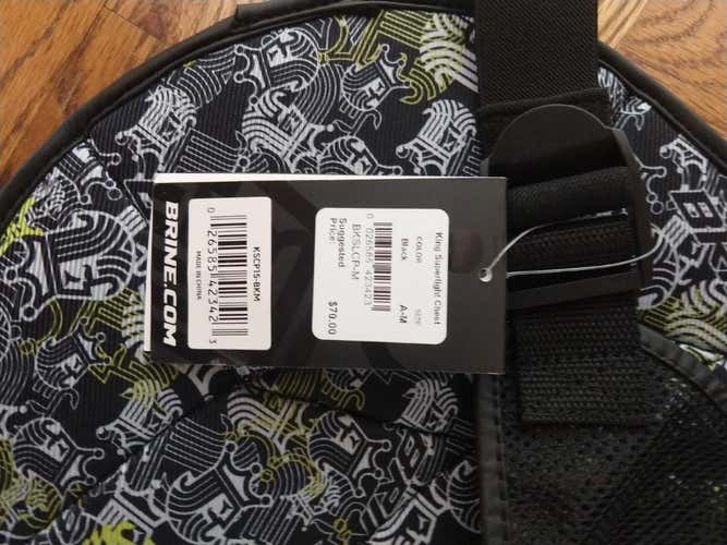 BNWT Brine King Super Light Chest Pad Adult M