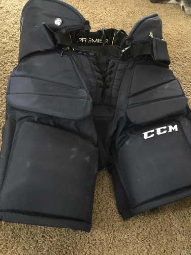 CCM Premier HPGPRE Navy Goalie Pants