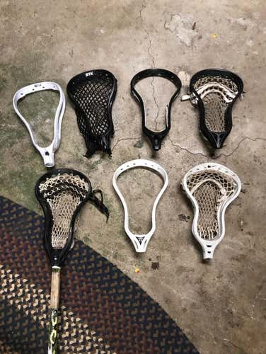 bunch of lacrosse head will sell for cheap