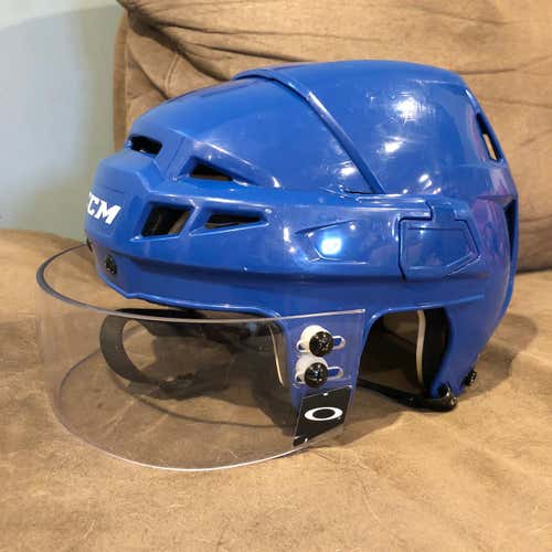 Pro Stock Royal CCM V08 Helmet Small Toronto Marlies