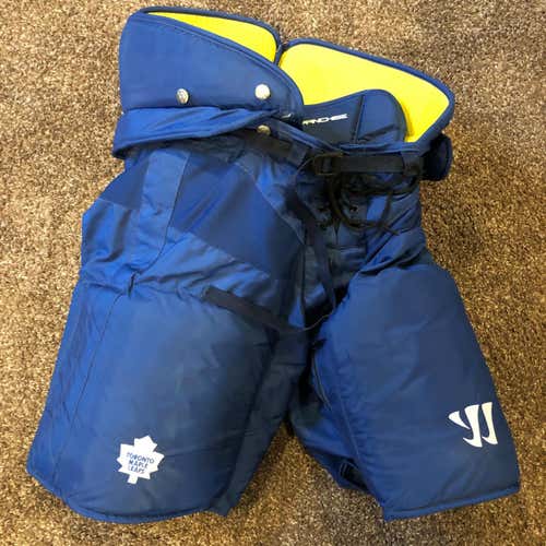 Toronto Maple Leafs Gunnarsson Warrior Medium Franchise Pants Senior Pro Stock