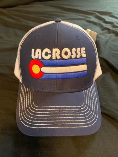 BNWT Colorado Lacrosse Hat With Flag