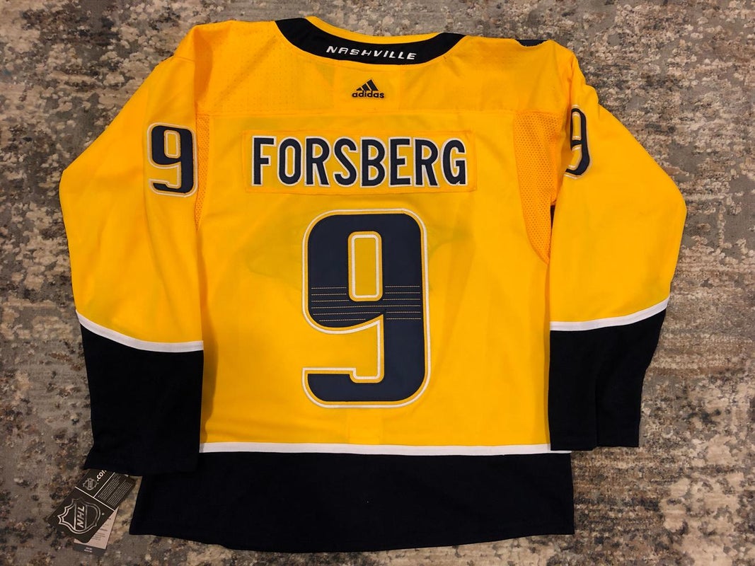 NHL Men's Nashville Predators Filip Forsberg #9 Breakaway Home Replica  Jersey