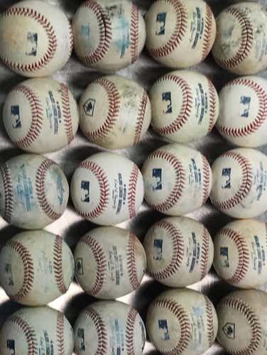 12 MLB Baseballs