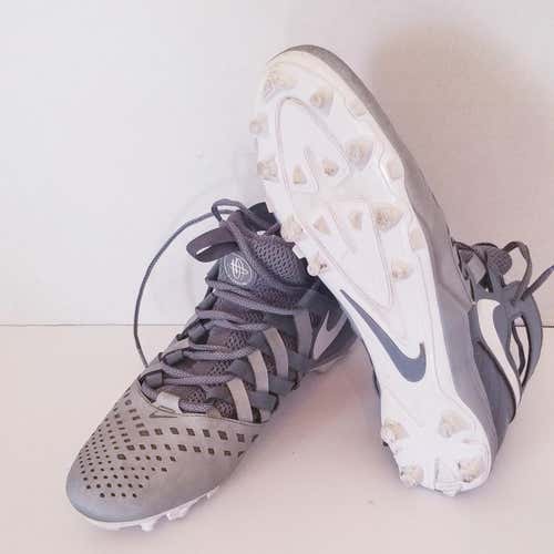 Nike Gray Huarache Lacrosse Cleats
