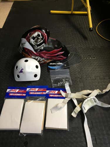 Hackva custom Goalie Mask (reconditioning needed)