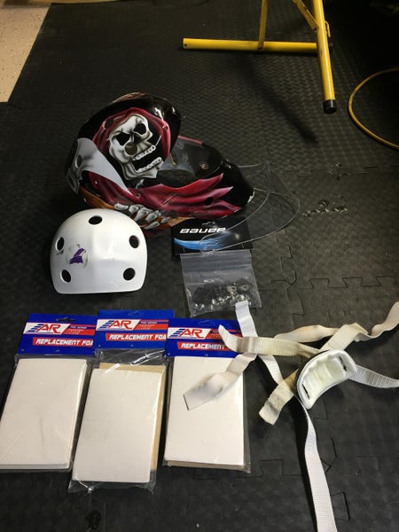 Hackva custom Goalie Mask (reconditioning needed)