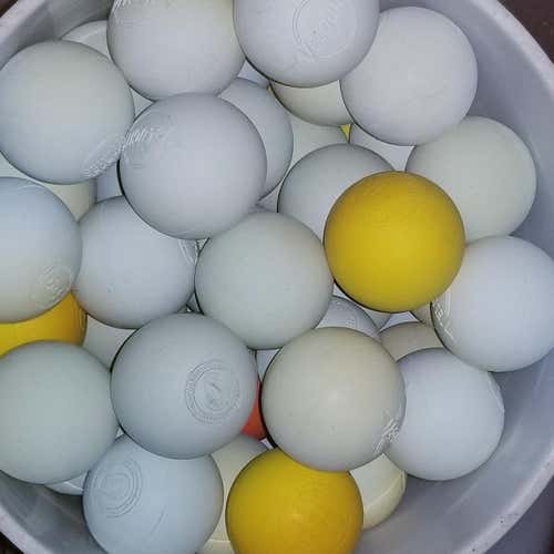 25 Assorted Used Lacrosse Balls