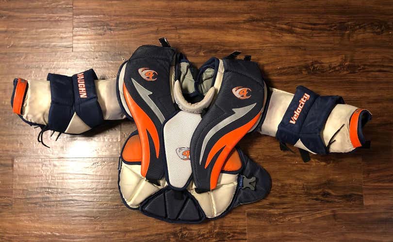 Vaughn Jr Goalie Chest Protector.  Size Large