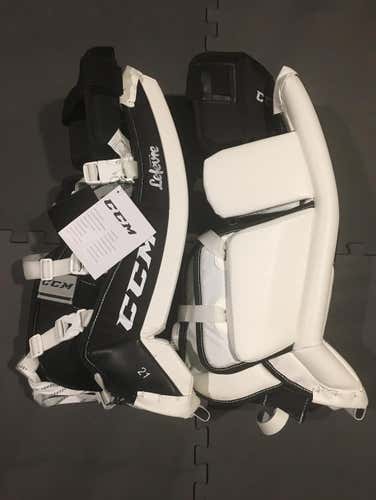 NEW - Youth 21” CCM Leg Pads