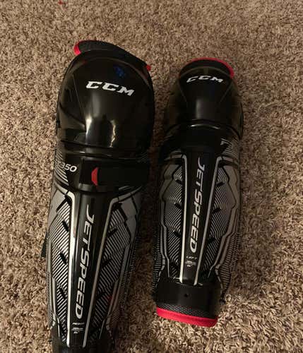 CCM Jetspeed FT350 15” Shin Guards Senior
