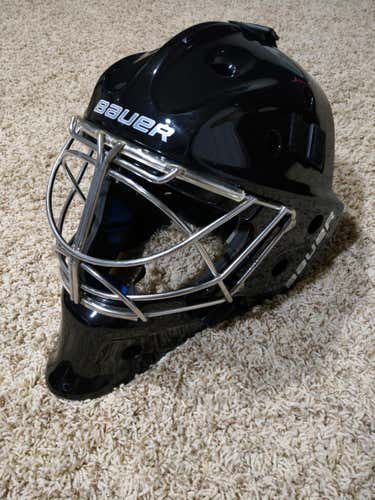 Bauer NME 8 Goalie Mask Senior Large Fit 3 Cateye non CSA Fiberglass and Kevlar