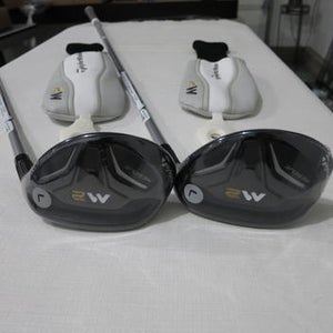 TaylorMade M2 Hybrid Set - 22* - 25* - Ladies Flex Graphite - NEW
