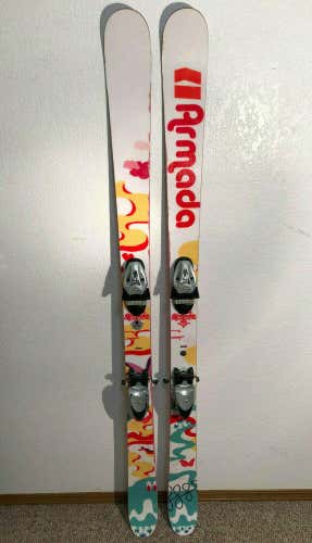 Armada Twin Tip Park All Mountain Women's Skis 161 cm.Tyrolia SL100 Bindings