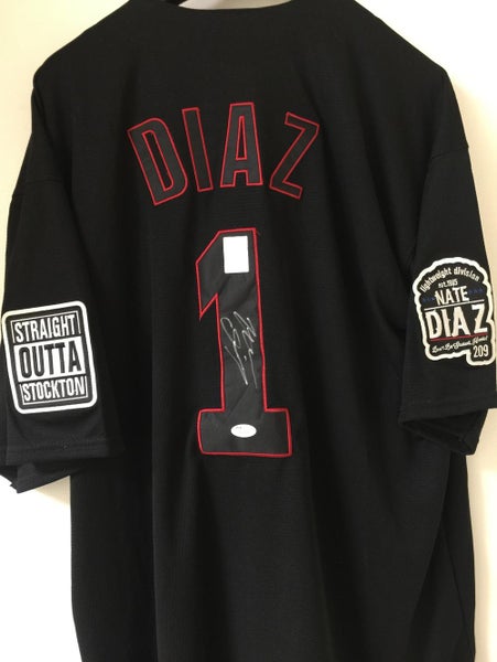 UFC Nate Diaz Signed Autographed LE Jersey JSA Witnessed