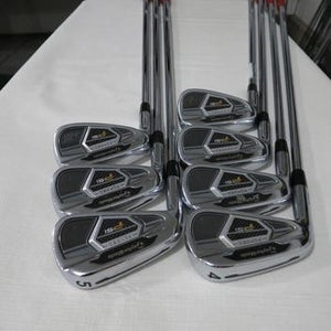 TaylorMade PSi Tour Iron Set - 4-PW - Rifle 6.5 Extra Stiff X Flex Steel - LH