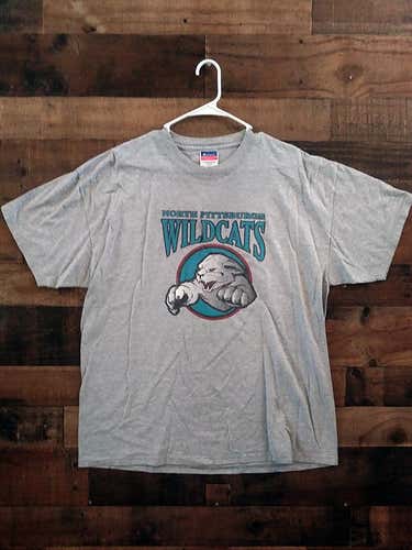 Champion NPYHA Youth Hockey NORTH PITTSBURGH WILDCATS Grey Team Shirt