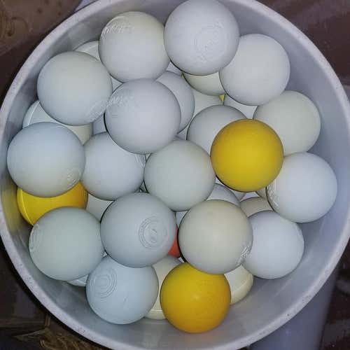 25 Assorted Used Lacrosse Balls