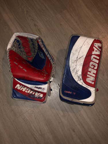 Vaughn Sr. Bioflex Glove T 5500 and Blocker B 5500 - MUST SELL FAST!!