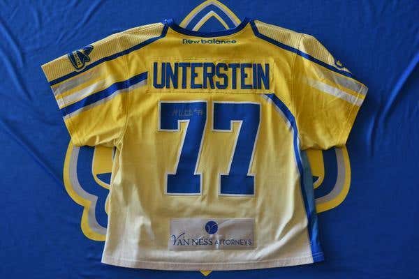 2017 Game Worn Jersey - Unterstein (Signed)