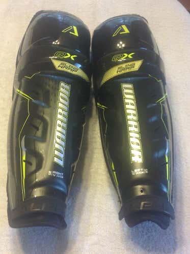 Warrior Alpha QX Shin Pads Senior, Sz 16"