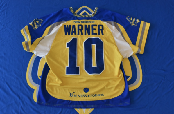 2018 Game Worn Jersey - Warner