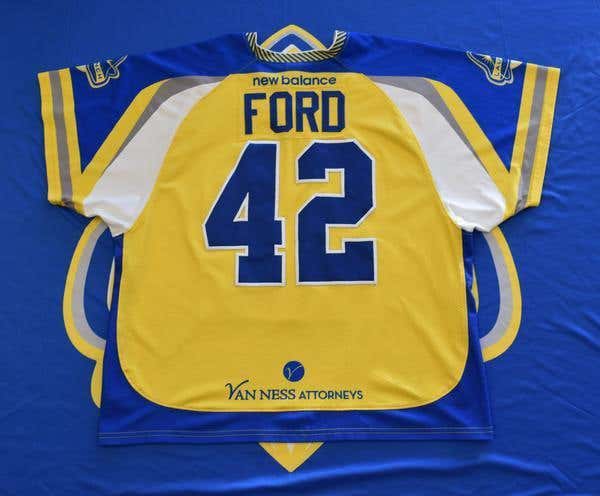 2018 Game Worn Jersey - Ford
