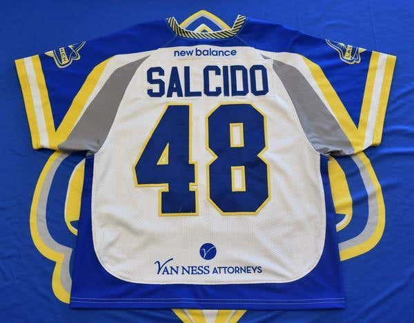 2018 Game Worn Jersey - Salcido