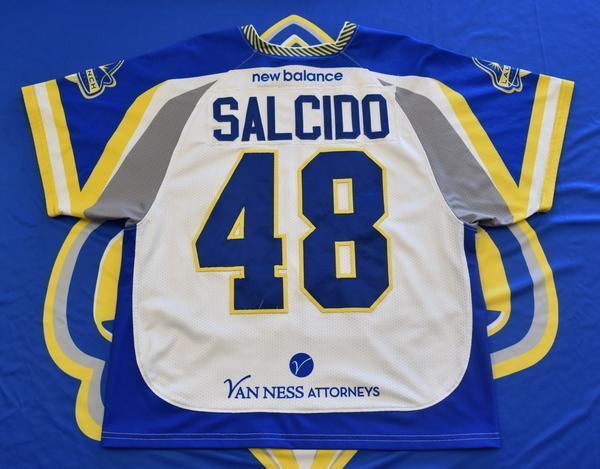 2018 Game Worn Jersey - Salcido