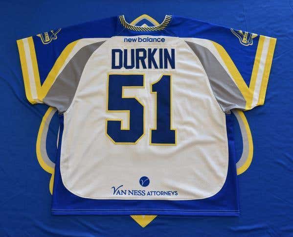 2018 Game Worn Jersey - Durkin