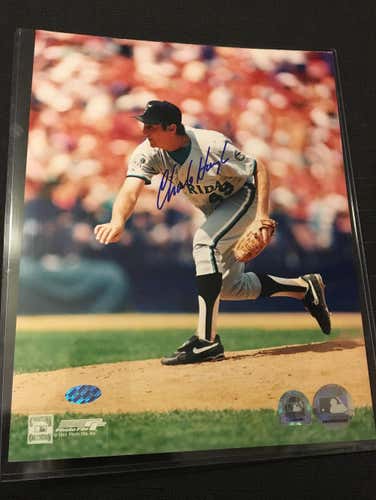 Charlie Hough Florida Marlins Signed Autographed 8x10 Photo MLB Authenticated