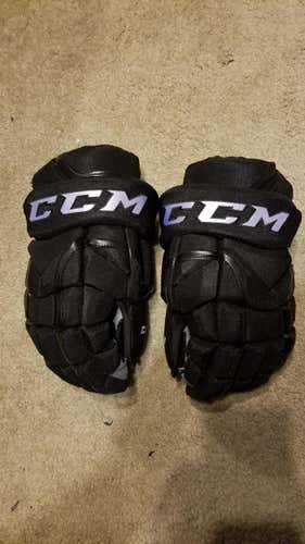 CCM HG12 Black Gloves 14"
