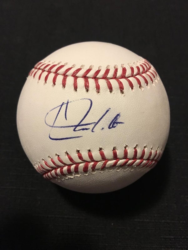 Chris Iannetta Signed Autographed MLB Authenticated Baseball Ball Rockies Angels Mariners Dbacks