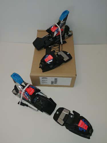 Marker 2018 Race 10 TCX Ski Bindings: Black/Flo-Red: DIN 3-10
