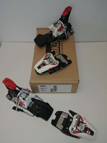 Marker 2018 Race Xcell 16 Ski Bindings: White/Black/Red: DIN 6-16