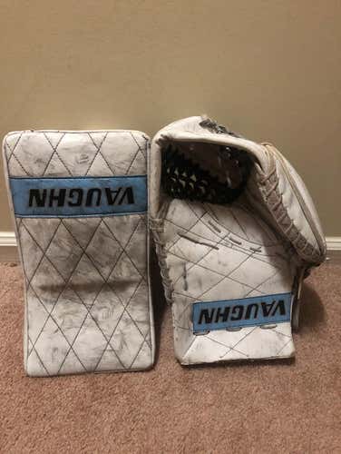 Vaughn V5 Diamond Stitch Glove And Blocker