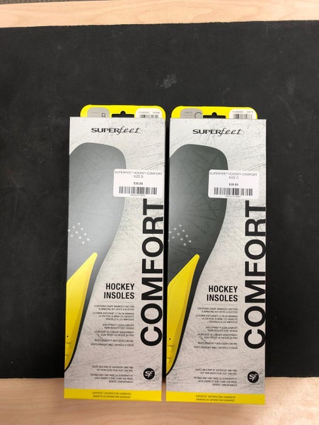 Superfeet Hockey Comfort Insoles Package deal 1 Size B And 1 Size A